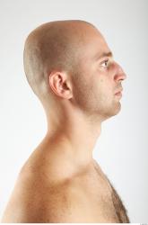 Head Man Animation references White Average Bald